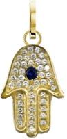 Charm - Guardian Eye Hamsa Charm