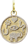 Charm - Guardian Symbols Medallion