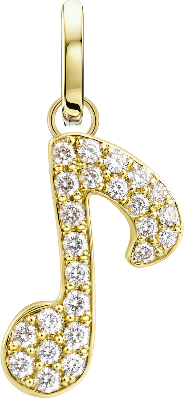 Musical Note Charm