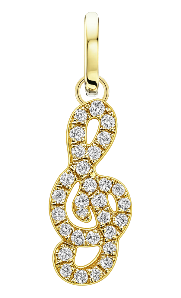 Treble Clef Charm