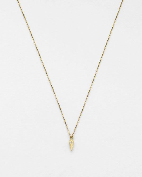 Chain Reaction Solo Pendulum Necklace