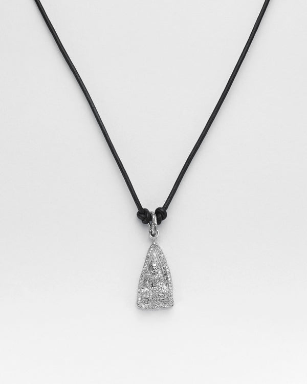 Black Butter Buddha Necklace