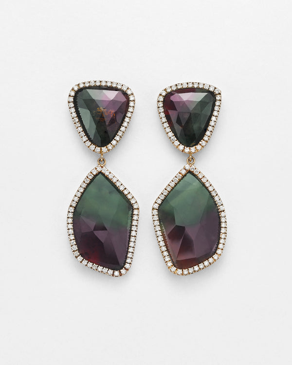 La Crème Tourmaline Earrings