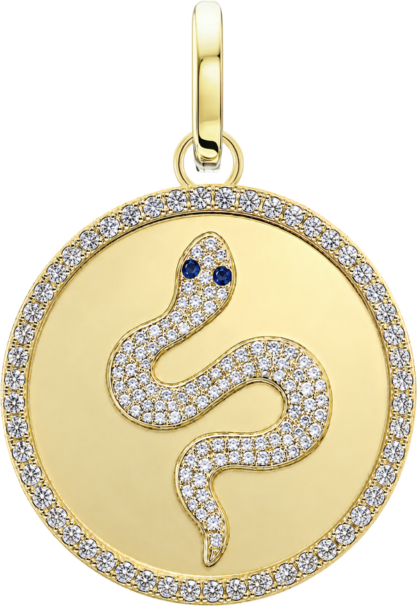 Serpent Halo Medallion