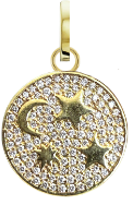 Charm - Galaxy Medallion