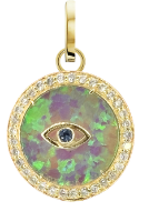 Charm - Mystic Opal Eye Medallion