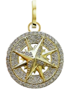 Charm - North Star Medallion