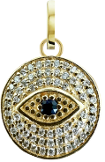 Charm - Protective Eye Medallion