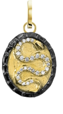 Charm - Serpent Cameo Charm