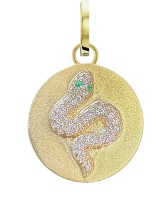 Charm - Serpent Medallion