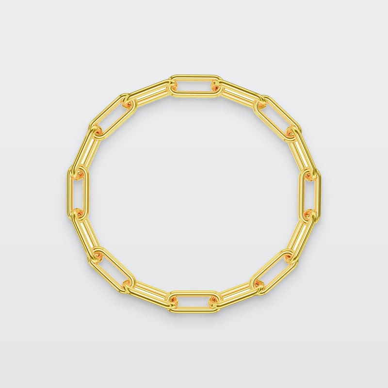Paperclip Chain Bracelet