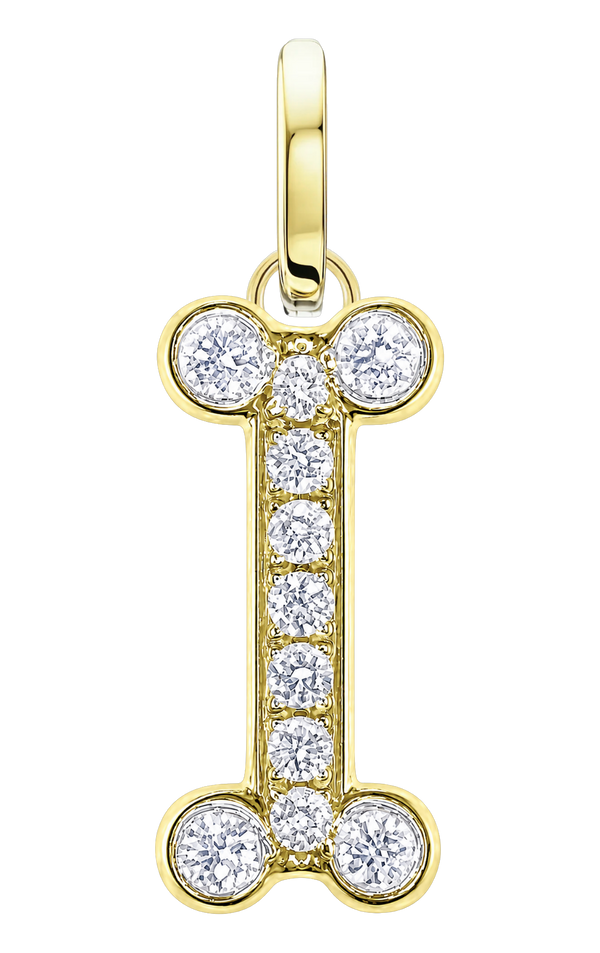 Loyal Heart Dog Bone Charm