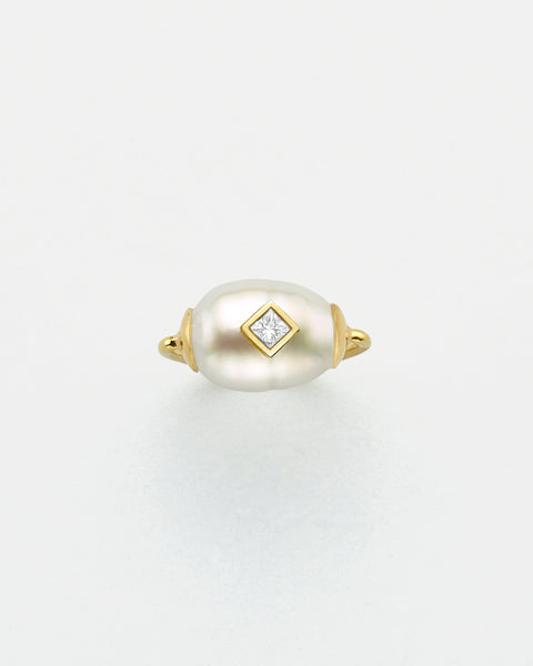 Baroque Princess Inlay Ring