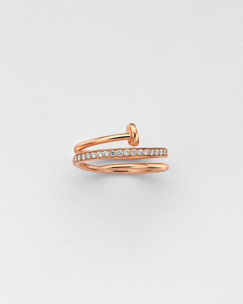 Hammer & Nail Diamond Ring