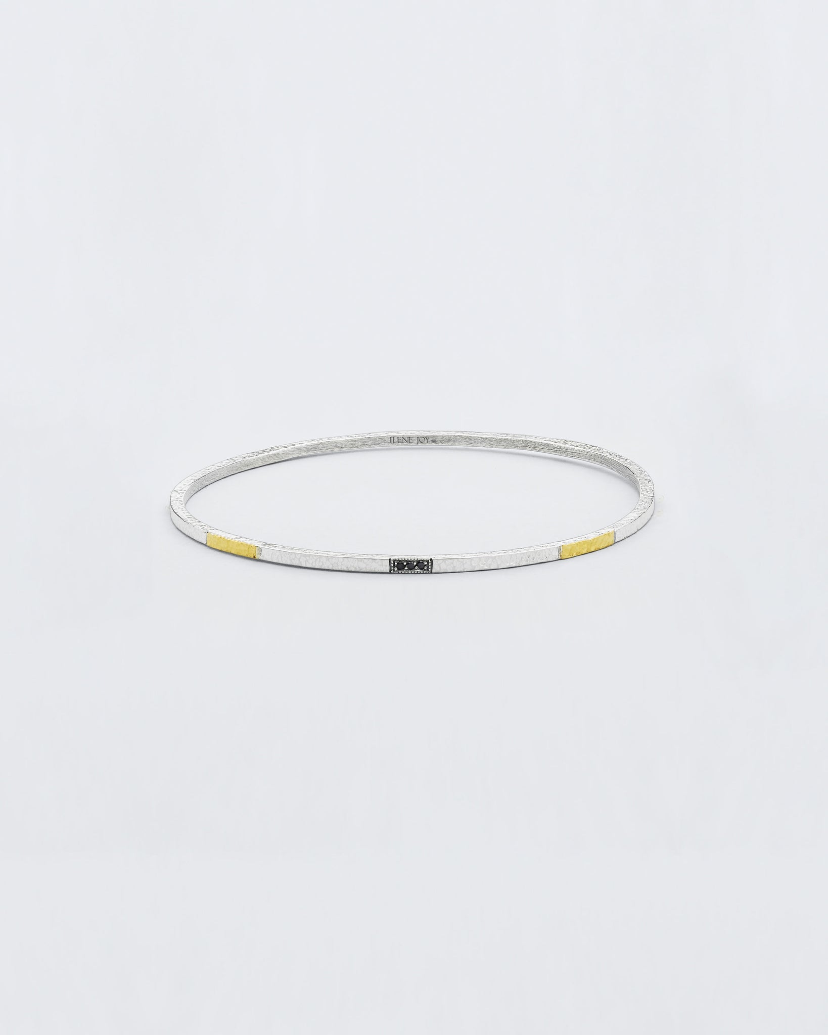 Bracewell Black Diamond Inlay Bangle