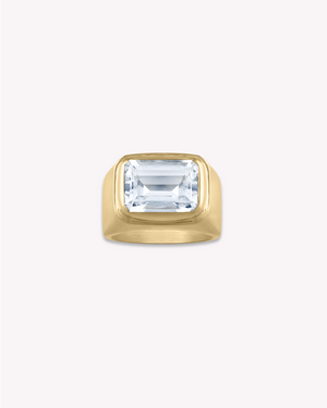 JAZZY SIGNET RING