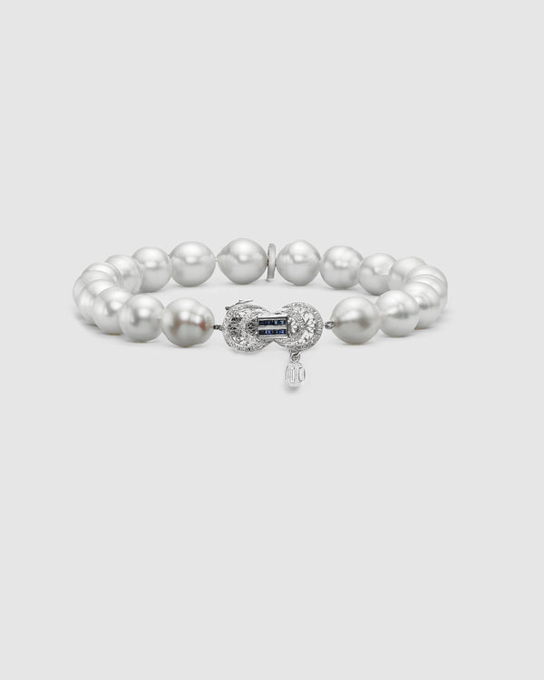 Eloise South Sea Pearl Fine Feather Necklace